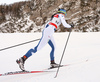 Krista Parmakoski of Finland skiing in women 10km classic race of Viessmann FIS Cross country skiing World cup in Planica, Slovenia. Women 10km classic race of Viessmann FIS Cross country skiing World cup was held on Sunday, 21st of January 2018 in Planica, Slovenia.
