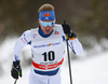 Ville Nousiainen of Finland skiing in men 15km classic race of Viessmann FIS Cross country skiing World cup in Planica, Slovenia. Men 15km classic race of Viessmann FIS Cross country skiing World cup was held on Sunday, 21st of January 2018 in Planica, Slovenia.
