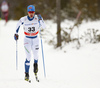 Ristomatti Hakola of Finland skiing in men 15km classic race of Viessmann FIS Cross country skiing World cup in Planica, Slovenia. Men 15km classic race of Viessmann FIS Cross country skiing World cup was held on Sunday, 21st of January 2018 in Planica, Slovenia.
