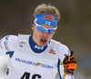 Iivo Niskanen of Finland skiing in men 15km classic race of Viessmann FIS Cross country skiing World cup in Planica, Slovenia. Men 15km classic race of Viessmann FIS Cross country skiing World cup was held on Sunday, 21st of January 2018 in Planica, Slovenia.
