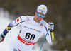 Calle Halfvarsson of Sweden skiing in men 15km classic race of Viessmann FIS Cross country skiing World cup in Planica, Slovenia. Men 15km classic race of Viessmann FIS Cross country skiing World cup was held on Sunday, 21st of January 2018 in Planica, Slovenia.
