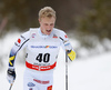 Jens Burman of Sweden skiing in men 15km classic race of Viessmann FIS Cross country skiing World cup in Planica, Slovenia. Men 15km classic race of Viessmann FIS Cross country skiing World cup was held on Sunday, 21st of January 2018 in Planica, Slovenia.
