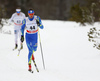 Alexey Poltoranin of Kazakhstan skiing in men 15km classic race of Viessmann FIS Cross country skiing World cup in Planica, Slovenia. Men 15km classic race of Viessmann FIS Cross country skiing World cup was held on Sunday, 21st of January 2018 in Planica, Slovenia.
