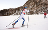 Krista Parmakoski of Finland skiing in women 10km classic race of Viessmann FIS Cross country skiing World cup in Planica, Slovenia. Women 10km classic race of Viessmann FIS Cross country skiing World cup was held on Sunday, 21st of January 2018 in Planica, Slovenia.
