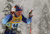 Joni Maeki of Finland  skiing in finals of men team sprint race of FIS Cross country skiing World Cup in Planica, Slovenia. Finals of men team sprint finals of FIS Cross country skiing World Cup in Planica, Slovenia were held on Sunday, 22nd of December 2019 in Planica, Slovenia.
