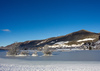 Cross country skiing tracks are done after extensive snow covered Ratece and Tamar valley, Slovenia, in last several days. More then 1m thick snow layer enables cross country skiers to enjoy their sport in unspoiled nature between beautiful Julian Alps mountains.