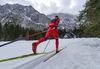 Cross country skiing in Ratece, Slovenia.