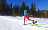 Cross country skiing in Ratece, Slovenia.