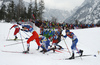 Ville Ahonen of Finland skiing in men finals of the Cross country skiing sprint race of FIS Nordic skiing World Championships 2023 in Planica, Slovenia. Cross country skiing sprint race of FIS Nordic skiing World Championships 2023 were held in Planica Nordic Center in Planica, Slovenia, on Thursday, 23rd of February 2023.