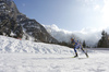 Linn Svahn of Sweden skiing in women cross country skiing skiathlon (7.5km classic-7.5km free) race of FIS Nordic skiing World Championships 2023 in Planica, Slovenia. Cross country skiing skiathlon race of FIS Nordic skiing World Championships 2023 were held in Planica Nordic Center in Planica, Slovenia, on Saturday, 25th of February 2023.