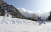 Eveliina Piippo of Finland skiing in women cross country skiing skiathlon (7.5km classic-7.5km free) race of FIS Nordic skiing World Championships 2023 in Planica, Slovenia. Cross country skiing skiathlon race of FIS Nordic skiing World Championships 2023 were held in Planica Nordic Center in Planica, Slovenia, on Saturday, 25th of February 2023.