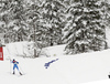 Krista Parmakoski of Finland skiing during women team sprint finals of  cross country skiing team sprint race of FIS Nordic skiing World Championships 2023 in Planica, Slovenia. Cross country skiing team sprint race of FIS Nordic skiing World Championships 2023 was held in Planica Nordic Center in Planica, Slovenia, on Sunday, 26th of February 2023.