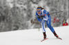 Alva Thors of Finland skiing during nordic combined mixed team competition e of FIS Nordic skiing World Championships 2023 in Planica, Slovenia. Nordic combined mixed team competition of FIS Nordic skiing World Championships 2023 was held in Planica Nordic Center in Planica, Slovenia, on Sunday, 26th of February 2023.