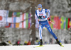 Eero Hirvonen of Finland skiing during nordic combined mixed team competition e of FIS Nordic skiing World Championships 2023 in Planica, Slovenia. Nordic combined mixed team competition of FIS Nordic skiing World Championships 2023 was held in Planica Nordic Center in Planica, Slovenia, on Sunday, 26th of February 2023.