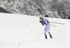 Jari Magnus Riiber of Norway skiing during nordic combined mixed team competition e of FIS Nordic skiing World Championships 2023 in Planica, Slovenia. Nordic combined mixed team competition of FIS Nordic skiing World Championships 2023 was held in Planica Nordic Center in Planica, Slovenia, on Sunday, 26th of February 2023.