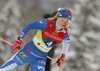 Jasmi Joensuu of Finland skiing during women team sprint qualifications of  cross country skiing team sprint race of FIS Nordic skiing World Championships 2023 in Planica, Slovenia. Cross country skiing team sprint race of FIS Nordic skiing World Championships 2023 was held in Planica Nordic Center in Planica, Slovenia, on Sunday, 26th of February 2023.