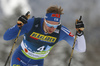 Joni Maki of Finland skiing during men team sprint qualifications of  cross country skiing team sprint race of FIS Nordic skiing World Championships 2023 in Planica, Slovenia. Cross country skiing team sprint race of FIS Nordic skiing World Championships 2023 was held in Planica Nordic Center in Planica, Slovenia, on Sunday, 26th of February 2023.