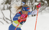 Jasmi Joensuu of Finland skiing during women team sprint finals of  cross country skiing team sprint race of FIS Nordic skiing World Championships 2023 in Planica, Slovenia. Cross country skiing team sprint race of FIS Nordic skiing World Championships 2023 was held in Planica Nordic Center in Planica, Slovenia, on Sunday, 26th of February 2023.