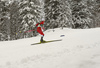 Johannes Hoesflot Klaebo of Norway skiing during men team sprint finals of  cross country skiing team sprint race of FIS Nordic skiing World Championships 2023 in Planica, Slovenia. Cross country skiing team sprint race of FIS Nordic skiing World Championships 2023 was held in Planica Nordic Center in Planica, Slovenia, on Sunday, 26th of February 2023.