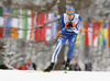 Eero Hirvonen of Finland skiing during nordic combined mixed team competition e of FIS Nordic skiing World Championships 2023 in Planica, Slovenia. Nordic combined mixed team competition of FIS Nordic skiing World Championships 2023 was held in Planica Nordic Center in Planica, Slovenia, on Sunday, 26th of February 2023.