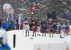 Johanna Matintalo of Finland skiing during women women cross country skiing relay ace of FIS Nordic skiing World Championships 2023 in Planica, Slovenia. Women cross country skiing relay race of FIS Nordic skiing World Championships 2023 was held in Planica Nordic Center in Planica, Slovenia, on Thursday, 2nd of March 2023.