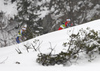 Frida Karlsson of Sweden, Ingvild Flugstad Oestberg of Norway skiing during women cross country skiing relay ace of FIS Nordic skiing World Championships 2023 in Planica, Slovenia. Women cross country skiing relay race of FIS Nordic skiing World Championships 2023 was held in Planica Nordic Center in Planica, Slovenia, on Thursday, 2nd of March 2023.