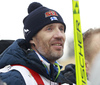 Finnish coach Teemu Pasanen in finish of the men cross country skiing relay ace of FIS Nordic skiing World Championships 2023 in Planica, Slovenia. Men cross country skiing relay race of FIS Nordic skiing World Championships 2023 was held in Planica Nordic Center in Planica, Slovenia, on Friday, 3rd of March 2023.