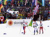 Jens Burman of Sweden skiing during men cross country skiing relay ace of FIS Nordic skiing World Championships 2023 in Planica, Slovenia. Men cross country skiing relay race of FIS Nordic skiing World Championships 2023 was held in Planica Nordic Center in Planica, Slovenia, on Friday, 3rd of March 2023.