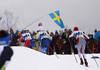 William Poromaa of Sweden skiing during men cross country skiing relay ace of FIS Nordic skiing World Championships 2023 in Planica, Slovenia. Men cross country skiing relay race of FIS Nordic skiing World Championships 2023 was held in Planica Nordic Center in Planica, Slovenia, on Friday, 3rd of March 2023.