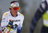 Johan Haeggstroem of Sweden skiing during men cross country skiing relay ace of FIS Nordic skiing World Championships 2023 in Planica, Slovenia. Men cross country skiing relay race of FIS Nordic skiing World Championships 2023 was held in Planica Nordic Center in Planica, Slovenia, on Friday, 3rd of March 2023.
