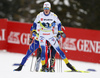 William Poromaa of Sweden skiing during men cross country skiing relay ace of FIS Nordic skiing World Championships 2023 in Planica, Slovenia. Men cross country skiing relay race of FIS Nordic skiing World Championships 2023 was held in Planica Nordic Center in Planica, Slovenia, on Friday, 3rd of March 2023.