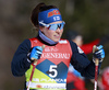 Krista Parmakoski of Finland skiing before the women cross country skiing 30km classic race of FIS Nordic skiing World Championships 2023 in Planica, Slovenia. Women cross country skiing 30km classic race of FIS Nordic skiing World Championships 2023 was held in Planica Nordic Center in Planica, Slovenia, on Saturday, 4th of March 2023.