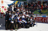 Swedish team celebrating after the women cross country skiing 30km classic race of FIS Nordic skiing World Championships 2023 in Planica, Slovenia. Women cross country skiing 30km classic race of FIS Nordic skiing World Championships 2023 was held in Planica Nordic Center in Planica, Slovenia, on Saturday, 4th of March 2023.