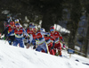 Frida Karlsson of Sweden skiing during women cross country skiing 30km classic race of FIS Nordic skiing World Championships 2023 in Planica, Slovenia. Women cross country skiing 30km classic race of FIS Nordic skiing World Championships 2023 was held in Planica Nordic Center in Planica, Slovenia, on Saturday, 4th of March 2023.