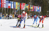 Emma Ribom of Sweden skiing during women cross country skiing 30km classic race of FIS Nordic skiing World Championships 2023 in Planica, Slovenia. Women cross country skiing 30km classic race of FIS Nordic skiing World Championships 2023 was held in Planica Nordic Center in Planica, Slovenia, on Saturday, 4th of March 2023.