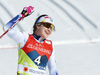 Winner Ebba Andersson of Sweden crosses finish line of the women cross country skiing 30km classic race of FIS Nordic skiing World Championships 2023 in Planica, Slovenia. Women cross country skiing 30km classic race of FIS Nordic skiing World Championships 2023 was held in Planica Nordic Center in Planica, Slovenia, on Saturday, 4th of March 2023.