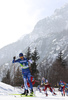 Perttu Hyvarinen of Finland skiing during men cross country skiing 50km classic race of FIS Nordic skiing World Championships 2023 in Planica, Slovenia. Men cross country skiing 50km classic race of FIS Nordic skiing World Championships 2023 was held in Planica Nordic Center in Planica, Slovenia, on Sunday, 5th of March 2023.