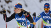 Iivo Niskanen of Finland (L) and Perttu Hyvarinen of Finland (R) skiing during warmup before start of the men cross country skiing 50km classic race of FIS Nordic skiing World Championships 2023 in Planica, Slovenia. Men cross country skiing 50km classic race of FIS Nordic skiing World Championships 2023 was held in Planica Nordic Center in Planica, Slovenia, on Sunday, 5th of March 2023.