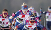 Vilma Ryytty of Finland skiing during U23 women cross country skiing 20km mass start skating race of FIS Junior Nordic skiing World Championships 2024 in Planica, Slovenia. U23 women cross country skiing 20km mass start skating race of FIS Junior Nordic skiing World Championships 2024 was held in Planica Nordic Center in Planica, Slovenia, on Thursday, 8th of February 2024.