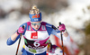 Vilma Ryytty of Finland skiing during U23 women cross country skiing 20km mass start skating race of FIS Junior Nordic skiing World Championships 2024 in Planica, Slovenia. U23 women cross country skiing 20km mass start skating race of FIS Junior Nordic skiing World Championships 2024 was held in Planica Nordic Center in Planica, Slovenia, on Thursday, 8th of February 2024.