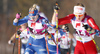 Vilma Ryytty of Finland skiing during U23 women cross country skiing 20km mass start skating race of FIS Junior Nordic skiing World Championships 2024 in Planica, Slovenia. U23 women cross country skiing 20km mass start skating race of FIS Junior Nordic skiing World Championships 2024 was held in Planica Nordic Center in Planica, Slovenia, on Thursday, 8th of February 2024.