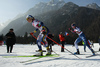 Maerta Rosenberg of Sweden skiing during U23 women cross country skiing 20km mass start skating race of FIS Junior Nordic skiing World Championships 2024 in Planica, Slovenia. U23 women cross country skiing 20km mass start skating race of FIS Junior Nordic skiing World Championships 2024 was held in Planica Nordic Center in Planica, Slovenia, on Thursday, 8th of February 2024.