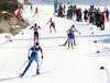 Vilma Ryytty of Finland skiing during U23 women cross country skiing 20km mass start skating race of FIS Junior Nordic skiing World Championships 2024 in Planica, Slovenia. U23 women cross country skiing 20km mass start skating race of FIS Junior Nordic skiing World Championships 2024 was held in Planica Nordic Center in Planica, Slovenia, on Thursday, 8th of February 2024.