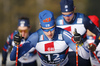 Niko Anttola of Finland skiing during U23 men cross country skiing 20km mass start skating race of FIS Junior Nordic skiing World Championships 2024 in Planica, Slovenia. U23 men cross country skiing 20km mass start skating race of FIS Junior Nordic skiing World Championships 2024 was held in Planica Nordic Center in Planica, Slovenia, on Thursday, 8th of February 2024.