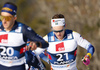 Maans Skoglund of Sweden skiing during U23 men cross country skiing 20km mass start skating race of FIS Junior Nordic skiing World Championships 2024 in Planica, Slovenia. U23 men cross country skiing 20km mass start skating race of FIS Junior Nordic skiing World Championships 2024 was held in Planica Nordic Center in Planica, Slovenia, on Thursday, 8th of February 2024.