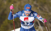 Emil Liekari of Finland skiing during U23 men cross country skiing 20km mass start skating race of FIS Junior Nordic skiing World Championships 2024 in Planica, Slovenia. U23 men cross country skiing 20km mass start skating race of FIS Junior Nordic skiing World Championships 2024 was held in Planica Nordic Center in Planica, Slovenia, on Thursday, 8th of February 2024.