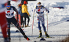 Truls Gisselman of Sweden skiing during U23 men cross country skiing 20km mass start skating race of FIS Junior Nordic skiing World Championships 2024 in Planica, Slovenia. U23 men cross country skiing 20km mass start skating race of FIS Junior Nordic skiing World Championships 2024 was held in Planica Nordic Center in Planica, Slovenia, on Thursday, 8th of February 2024.