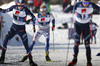 Truls Gisselman of Sweden skiing during U23 men cross country skiing 20km mass start skating race of FIS Junior Nordic skiing World Championships 2024 in Planica, Slovenia. U23 men cross country skiing 20km mass start skating race of FIS Junior Nordic skiing World Championships 2024 was held in Planica Nordic Center in Planica, Slovenia, on Thursday, 8th of February 2024.