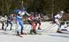 Olli-Pekka Laitila of Finland skiing during U23 men cross country skiing 20km mass start skating race of FIS Junior Nordic skiing World Championships 2024 in Planica, Slovenia. U23 men cross country skiing 20km mass start skating race of FIS Junior Nordic skiing World Championships 2024 was held in Planica Nordic Center in Planica, Slovenia, on Thursday, 8th of February 2024.