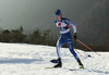 Niko Anttola of Finland skiing during U23 men cross country skiing 20km mass start skating race of FIS Junior Nordic skiing World Championships 2024 in Planica, Slovenia. U23 men cross country skiing 20km mass start skating race of FIS Junior Nordic skiing World Championships 2024 was held in Planica Nordic Center in Planica, Slovenia, on Thursday, 8th of February 2024.